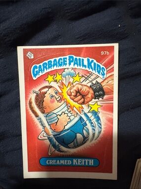Creamed Keith Collectible Card - Red